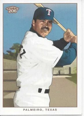 2002 Topps 206 Rafael Palmeiro 209B Rangers - Image 1 of 2