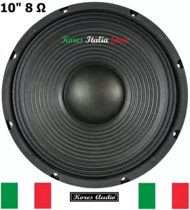 S-108 Woofer Universale 10" Pollici 25/26 Cm 8 Ohm 300W Peak 150W RMS - Foto 1 di 5