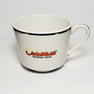 VINTAGE ASTRO WORLD Houston Texas RARE Souvenir Mug / Cup Miniature CERAMIC  - Picture 1 of 5
