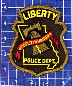 Departamento de Policía de Liberty - Clay County MO, Fidelity Honor Parche de Hombro - NUEVO - Imagen 1 de 2