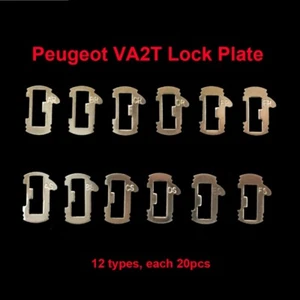 VA2T Car Lock Reed Lock Plate For Peugeot Citroen Auto Key Lock - Picture 1 of 3