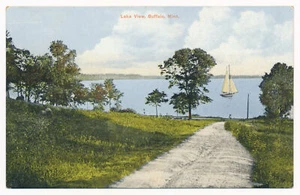 Lake View, Buffalo, Minnesota ca.1910 - Imagen 1 de 2