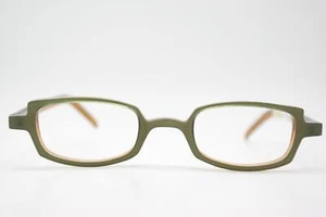 Brille Axel S. AX864 Grün Braun Eckig Brillengestell eyeglasses Neu - Picture 1 of 6