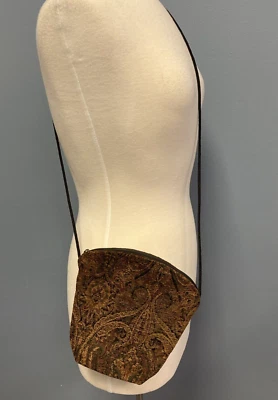 Bolso Bandolera Maruca Cartera de Hombro Jaquard Hecho a Mano Artístico Nuevo con Etiquetas Foto 1 de 4