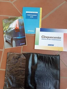Libretto Uso E Manutenzione Fiat Cinquecento 500 Sporting Completo - Foto 1 di 6