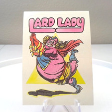 1983 Zero Heroes Non-Sport Card #10 Lard Lady