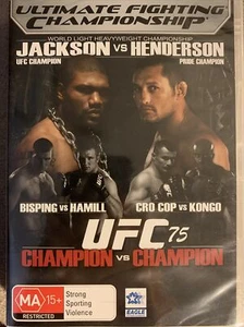 UFC-DVD: 75 Jackson vs Dan Henderson | Bisping vs Hamill | Cro Cop vs Kongo - Picture 1 of 2