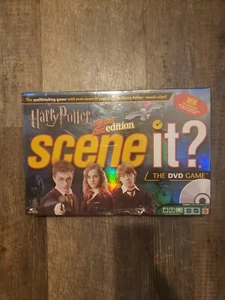 Harry Potter Scene It? 2nd Edition The DVD Board Game Mattel Damaged Box Sealed - Picture 1 of 5