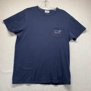 Vinyard Vines Short Sleeve Pocket T-Shirt Santa Whale 2016 Holiday Youth Size XL - Picture 1 of 10