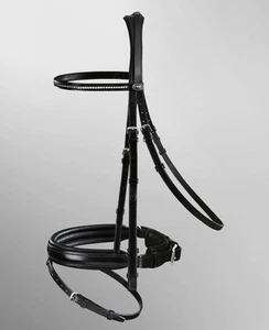 Passier Braid INGRID KLIMKE Black Anatomical Headpiece - Picture 1 of 1