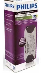2 X Philips Dimmable LED Transformer MR16 Compatible (ET-S 15W - 240V to 12V) - Picture 1 of 5