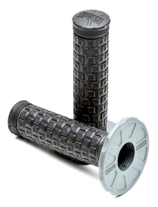 PRO TAPER MX PILLOW TOP LITE GRIPS Grey/Black PT02-4891 MX Motocross Enduro - Picture 1 of 3
