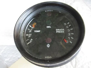 Porsche 911 / 930 Oil Temperature Pressure Gauge Date Stamp 9.78 - Picture 1 of 10
