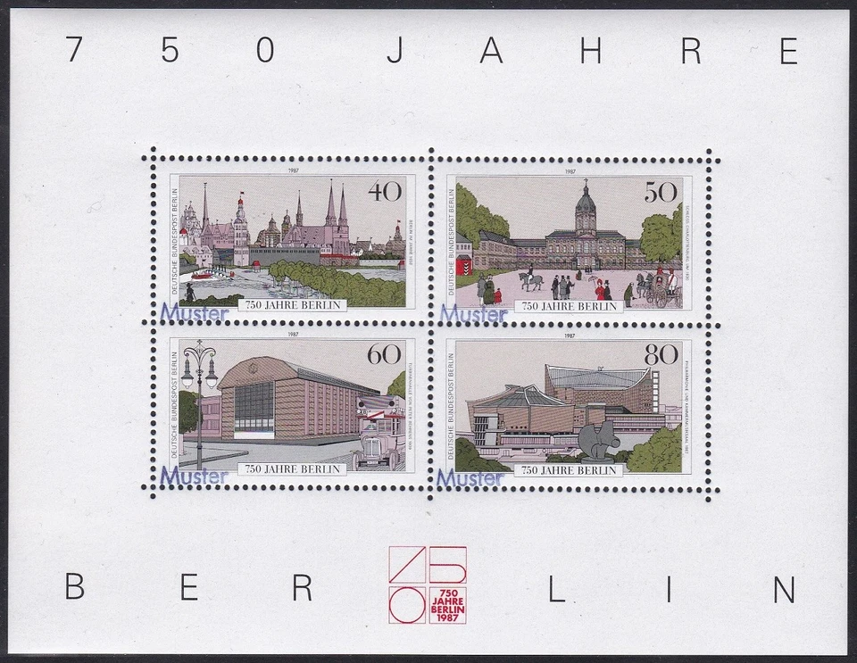 Specimen, Berlin Sc9N537 Berlin, Castle, Building, Philharmonic Concert Hall - Image 1 of 1