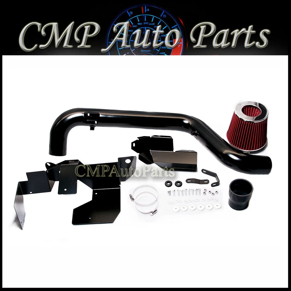 ENTRADA DE AIRE PROTECTOR TÉRMICO ROJO PARA 04-08 AUDI A3 VW EOS GTI JETTA GOLF MOTOR 2.0L Foto 1 de 1