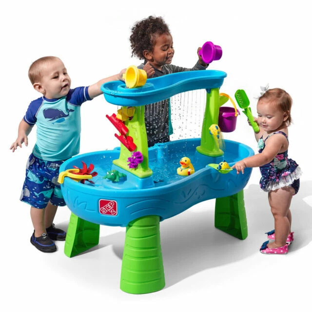 Water Table Showers Splash Pond Step2 Rain Water Table Kids US