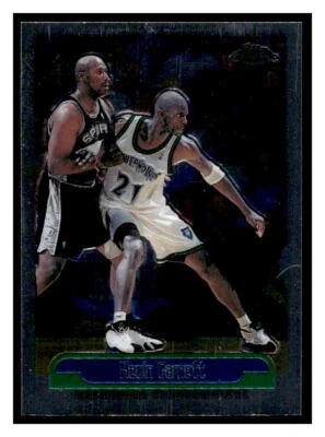 1999-00 Topps Chrome #210 Kevin Garnett - Image 1 of 2