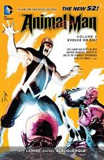 ANIMAL MAN VOL. 5: EVOLVE OR DIE! (THE NEW 52) (ANIMAL By Jeff Lemire **Mint**
