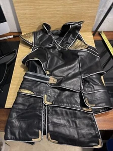 Leather Cosplay Body Armor Top Size M Women’s BS3 - Picture 1 of 5
