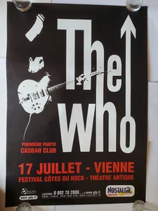 The Who Original Iconic Gorgeous Vienna AOR BG FD Konzert Poster - Bild 1 von 10