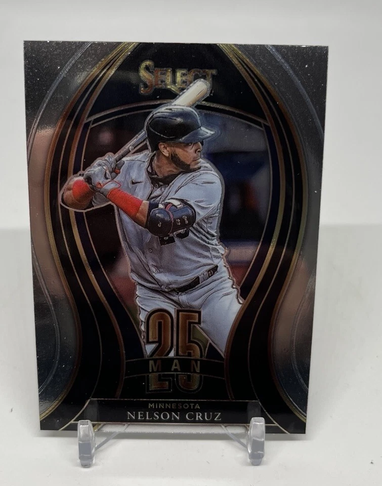 2021 Panini Select Nelson Cruz 25 Man #25M-24 - Image 1 of 2