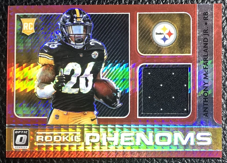 2020 Panini Donruss Optic Phenoms Red Hyper Prizm Anthony McFarland Jr Rookie RC - Image 1 of 1