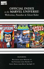 Wolverine, Punisher And Ghost Rider: Official Index to the Marvel Universe #1 FN
