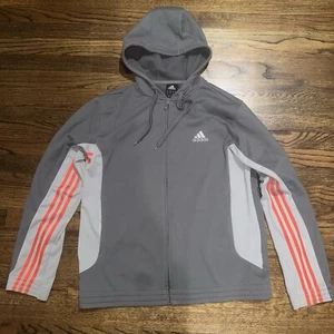Adidas Active360 Full Zip Hooded Jacket Mens Large - Picture 1 of 3
