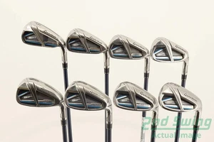 TaylorMade SIM MAX OS Iron Set 5-PW AW SW Graphite Regular Right STD - Picture 1 of 8
