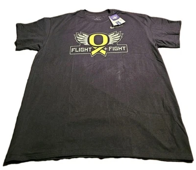 Oregon Ducks Nike Men's Flight + Flight Black Loose Fit T-Shirt Size XL NWT - Image 1 of 4