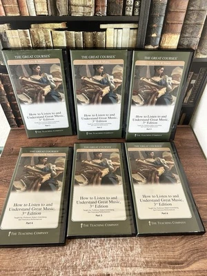 6 CD Audio Set, Great Courses How To Listen to and Understand Great Music(2006) - Image 1 of 3