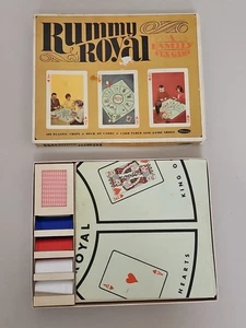 Vintage 1965 Rummy Royal Game by Whitman Family Fun - Picture 1 of 5