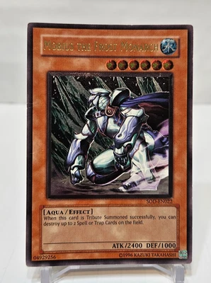 ULTIMATE Rare Mobius the Frost Monarch SOD-EN022 Unlimited Yugioh 7674 - Image 1 of 4
