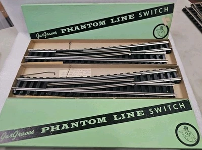 GarGraves, S Gauge, Left Hand Manual Switch Lot Of 2. (9D) - Image 1 of 4