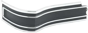 1965 Chevrolet Impala; SS Rear Panel Corner Molding; Black; LH; Made in the USA - Picture 1 of 3