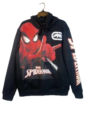 NWT Marvel Ecko Unltd Spider-Man Hero Hoodie Unlimited Black-Men's Size Medium - Image 1 of 4