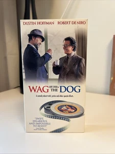 WAG THE DOG Robert De Niro Dustin Hoffman COMEDY VHS - Picture 1 of 4