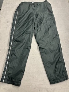 Nike Pantalone Uomo Medium Track Giacca a Vento Atletico Elastico Swoosh Nero Bianco - Foto 1 di 10