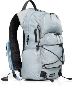 Sherpa 22L Hydration Backpack Hiking Water Pack Waterproof Zippers Phone Pole - Picture 1 of 6
