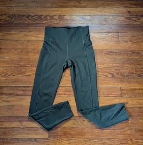 LEGGINGS LULULEMON MUJER TALLA 4 BOLSILLOS VERDES ATLETISMO ENTRENAMIENTO YOGA - Imagen 1 de 9