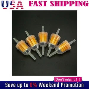 Filtro de combustible de gasoil en línea de motor de 5 piezas motor pequeño para línea de 1/4"" 5/16" EE. UU. - Imagen 1 de 7