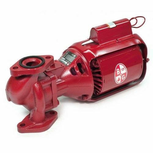 Bell u0026 Gossett Series 100NFI 125 PSI Three-Piece Cast Iron Oil Lubricated  Circulator - Red (106189) for sale online | eBay