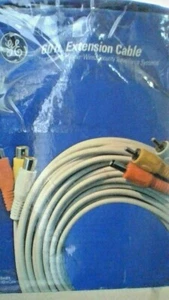 GE SMARTHOME WIRED SECUTITY SURVEILLANCE SYSTEMS ( 60 FEET EXTENSION CABLE )  - Picture 1 of 7