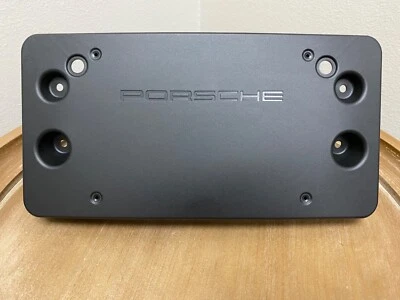 Genuine OEM Porsche 718 Boxster Front License Plate Bracket Holder 982807813HOK1 - Image 1 of 3
