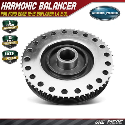 Equilibrador armónico de motor de 1 pieza para Ford Edge 2012-2015 Explorer 2012-2013 L4 2,0 L Foto 1 de 4