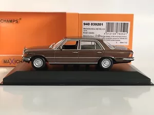 Minichamps 940039201 Mercedes-Benz 450 SEL 6.9 (W116) 1975-1980 marrón met. 1:43 - Imagen 1 de 21