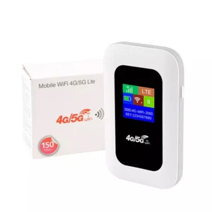 5G Unlocked LTE LCD Portable Mobile Broadband Wireless WiFi Router MiFi hotspot - Picture 1 of 19
