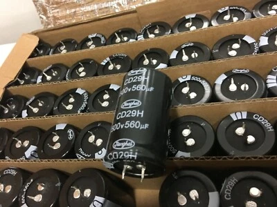 Condensador Jianghai CD29H 500V 560uF ECS2HQH561KLP350060V Lote de 50 condensadores Foto 1 de 4