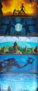 Atlantis The Lost Empires, Walt Disney, Juego de tarjetas de vestíbulo x5, lc2591 - Imagen 1 de 6