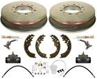 Off Road Carbon High Heat Brake Drums Fits Toyota Tacoma 4x4 6 Lug 2005-2022